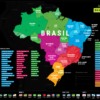 Mapa Raspadinha Brasil Prata ou dourado - Image 4